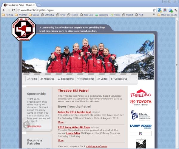 TSPA homepage