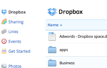Dropbox shared folder how to