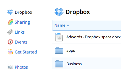 Dropbox shared folder how to